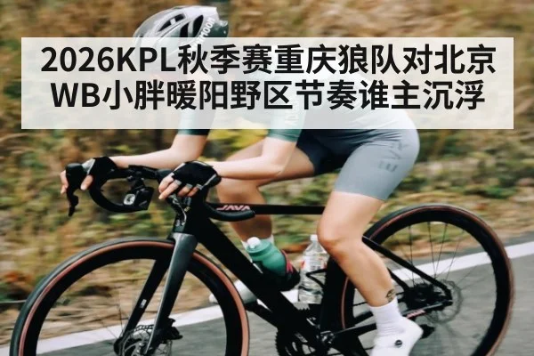 2026KPL秋季赛重庆狼队对北京WB小胖暖阳野区节奏谁主沉浮